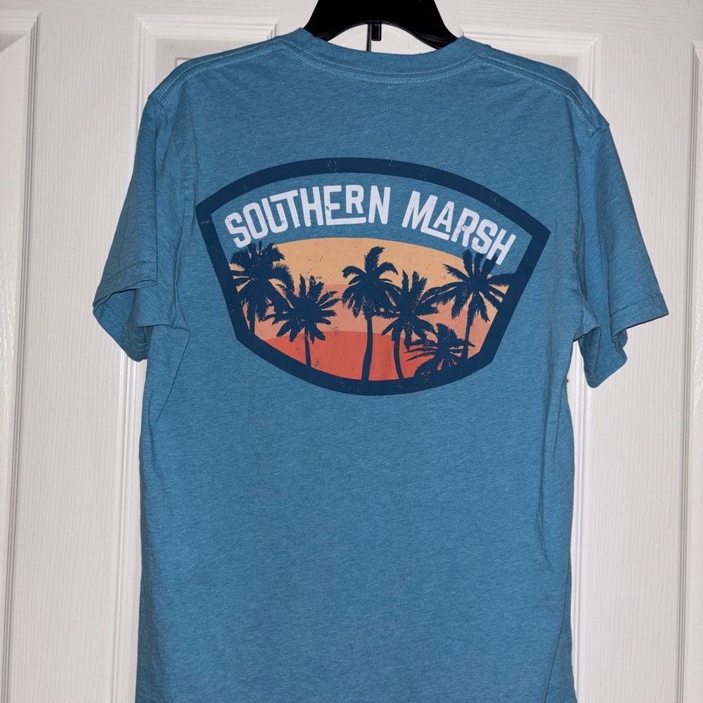 Southern Marsh Blue Short Sleeve Tee